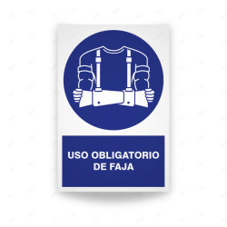 ‣ Rótulo Obligatorio: Uso de Faja... | SIGO