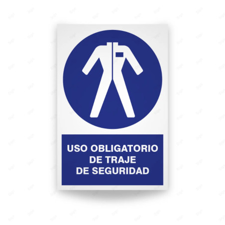 Rótulo de Obligación - Uso Obligatorio de Oberol| Cod. OB-100, Señales de Obligación