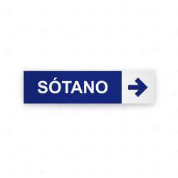 ‣ Rótulo Vial para Estacionamientos - Flecha | SIGO