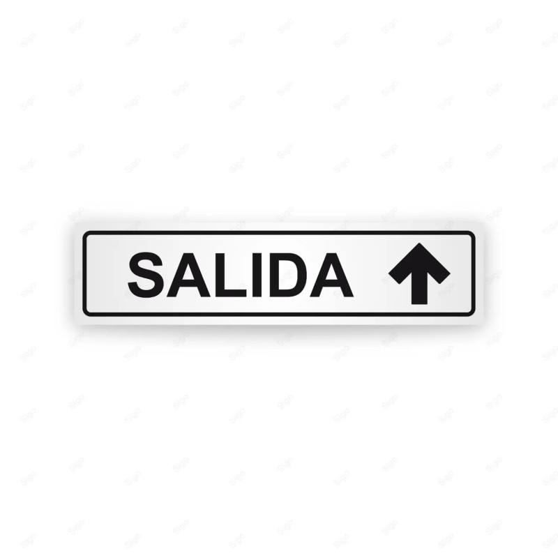 ‣ Rótulo Vial Direccional para Sótano... | SIGO