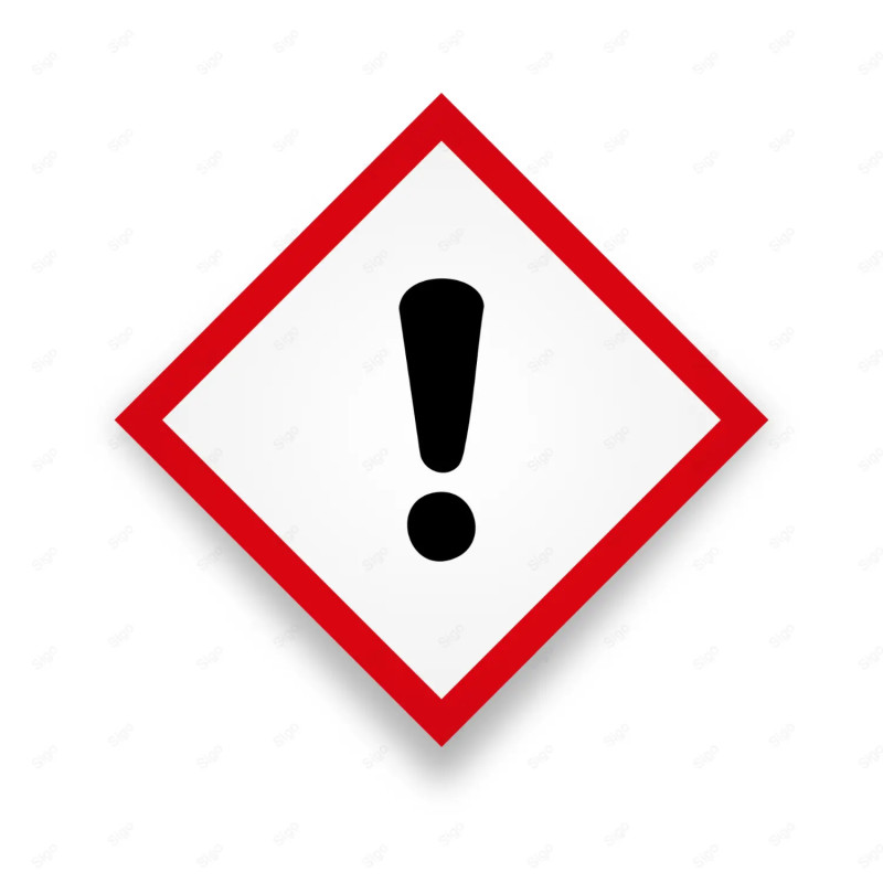Rótulo Rombo Químico - Sustancias Toxicas | Cod. RQI - 2, Rótulos Rombos Químicos