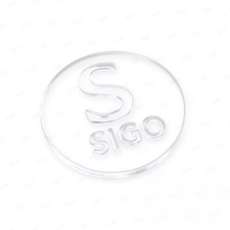 Logos Personalizados Grabados En Acrílico | Sigo