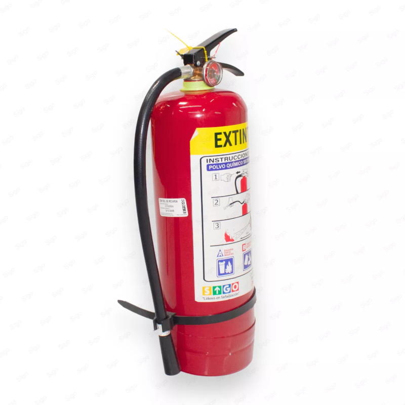 ‣ Extintor PQS ABC 10 Lbs. para Emergencias | SIGO