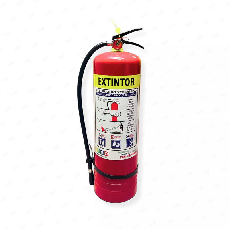 ‣ Extintor PQS ABC 26 Lbs | SIGO
