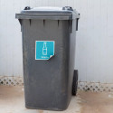 Sticker Reciclaje | Vidrio, Rótulos de Reciclaje