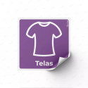 Sticker Reciclaje | Telas, Rótulos de Reciclaje