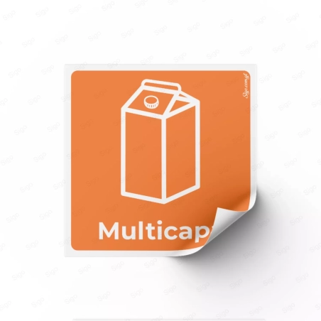 Sticker Reciclaje | Multicapa