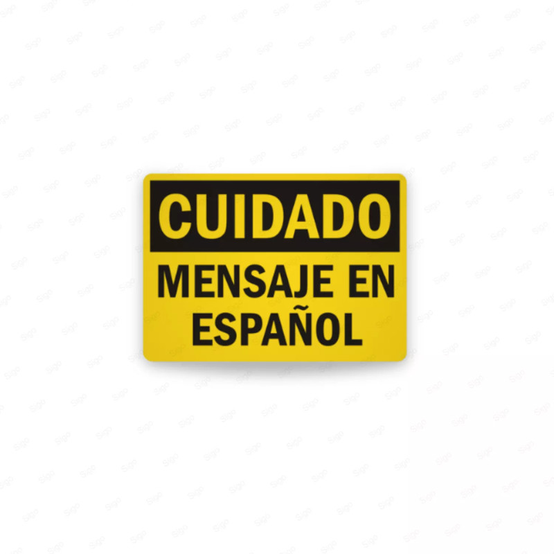 Rótulo de Cuidado - Personalizable | Cod. CUI-20, Rótulos de Cuidado