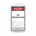 Tarjeta de Seguridad - En Reparación | Cod. TJ - 15, Inicio