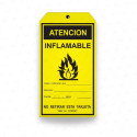Tarjeta de Seguridad - Inflamable | Cod. TJ - 18, Inicio