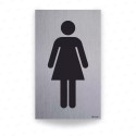 ‣ Rótulo Alum. Baño Mujeres | SIGO