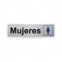 ‣ Rótulo Aluminio Baño Mujeres Horiz... | SIGO