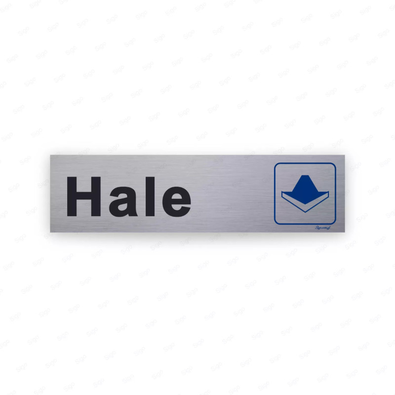 ‣ Rótulo Aluminio Hale Horiz... | SIGO