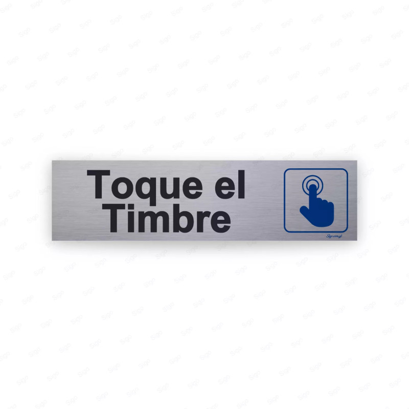 ‣ Rótulo Aluminio Toque... | SIGO