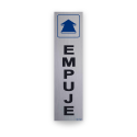 ‣ Rótulo Aluminio Empuje Vert... | SIGO
