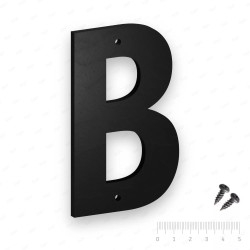 ‣ Letra Plástica B c/Tornillos | SIGO