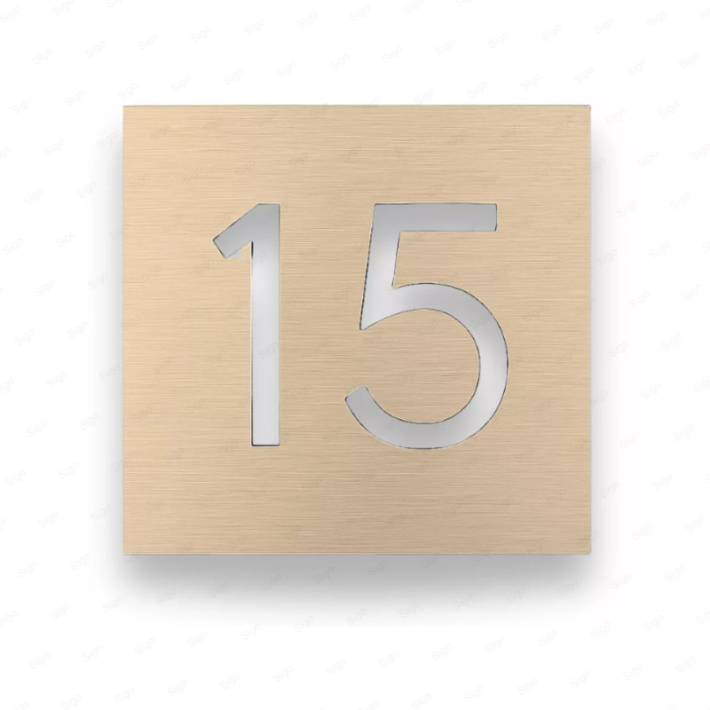 ‣ Rótulo Puerta Modelo 10... | SIGO