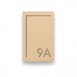‣ Rótulo Identif. Puerta Modelo 16 | SIGO