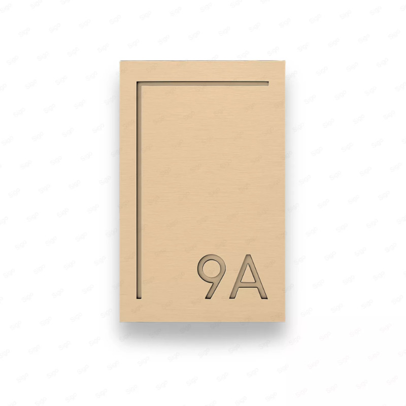 ‣ Rótulo Identif. Puerta Modelo 16 | SIGO