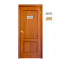 ‣ Rótulo Identificador Puerta Modelo 05 | SIGO