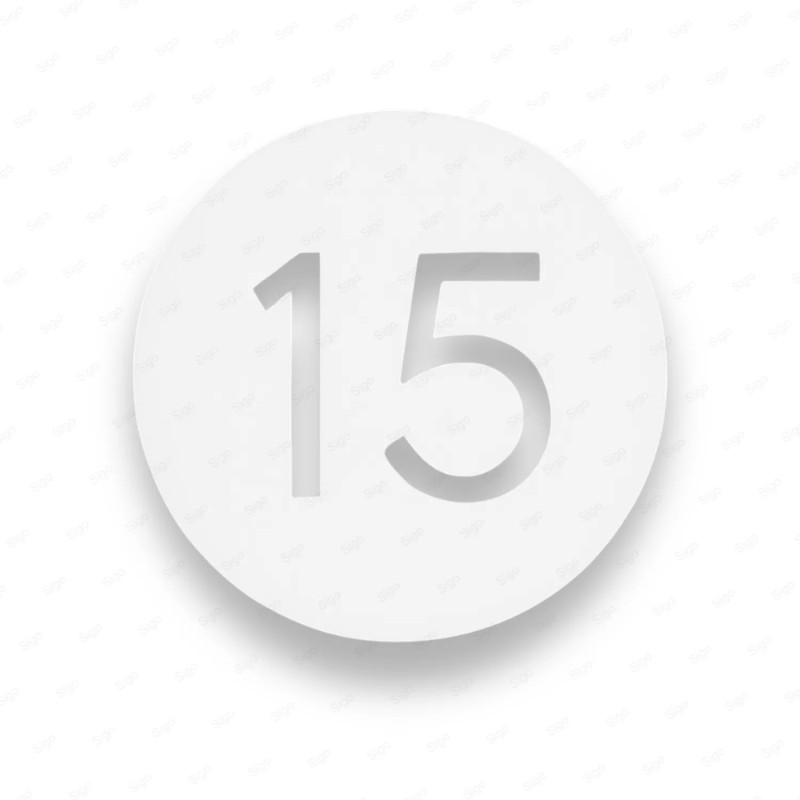 ‣ Rótulo Identificador para Puerta |Mod... | SIGO