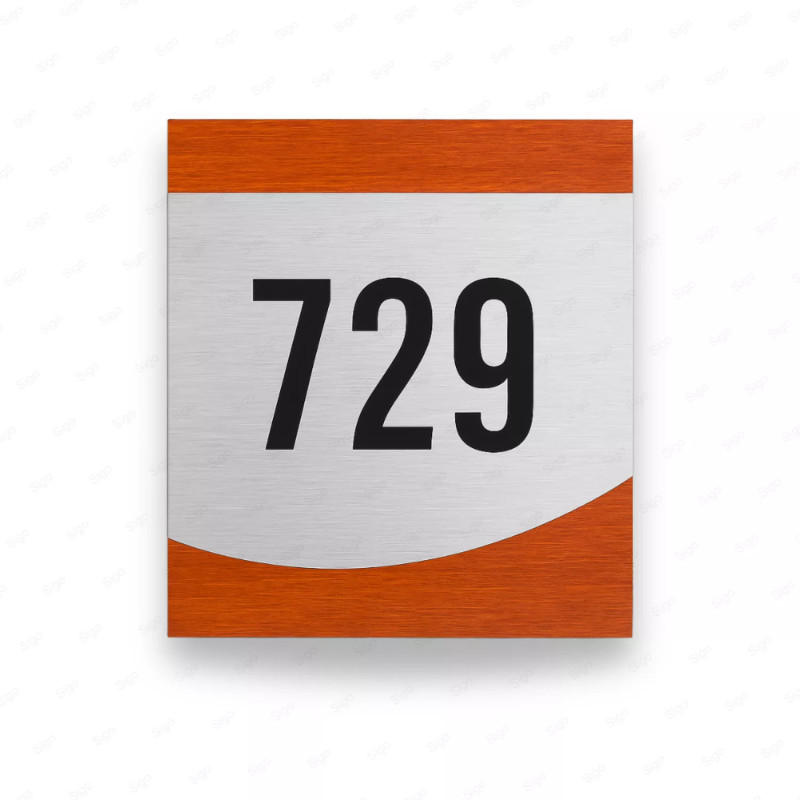 ‣ Rótulo Identif. para Puerta |Modelo 01... | SIGO