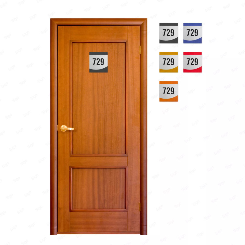 ‣ Rótulo Identif. para Puerta |Modelo 01... | SIGO