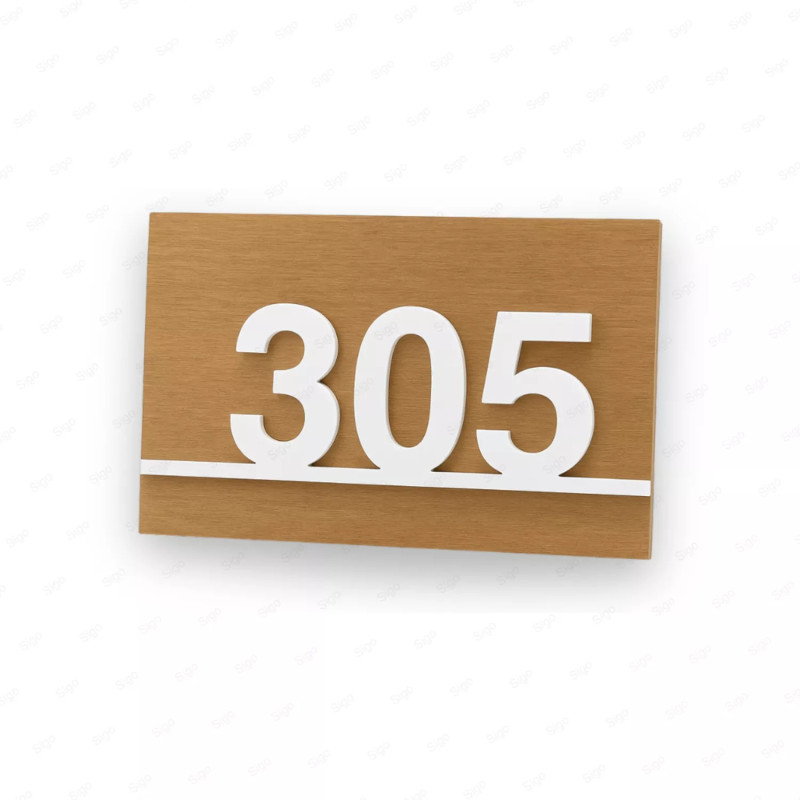 ‣ Rótulo para Puerta Modelo 08 Ideal en Guatemala | SIGO