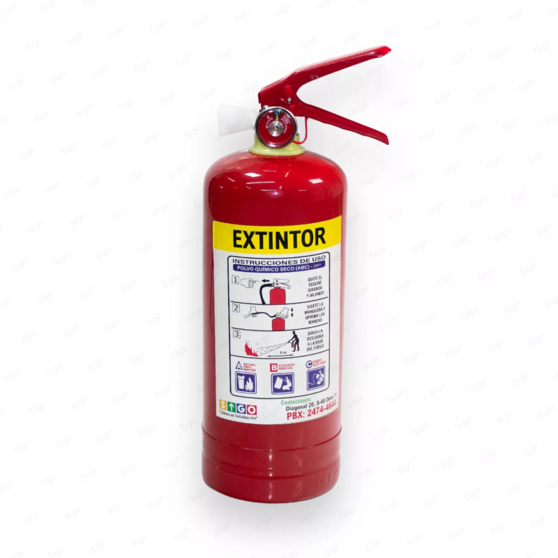 ‣ Extintor PQS ABC 5 Lbs. Ideal Guatemala | SIGO