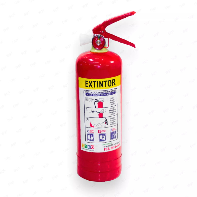 ‣ Extintor PQS ABC 7 Lbs. Ideal Guatemala | SIGO