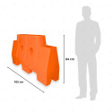 Barrera Vial Tipo Jersey | Naranja