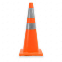 Cono Vial Tráfico | Naranja 91 cm