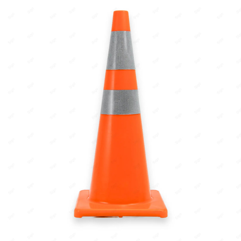Cono Vial Tráfico | Naranja 91 cm