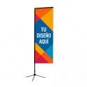 ‣ Bandera Promocional Rect. 80x250 cm | SIGO