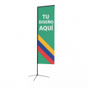 ‣ Bandera Promo Rectangular 80x350 cm | SIGO