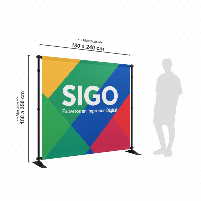 ‣ Pared Promocional Auto-Ajus... | SIGO