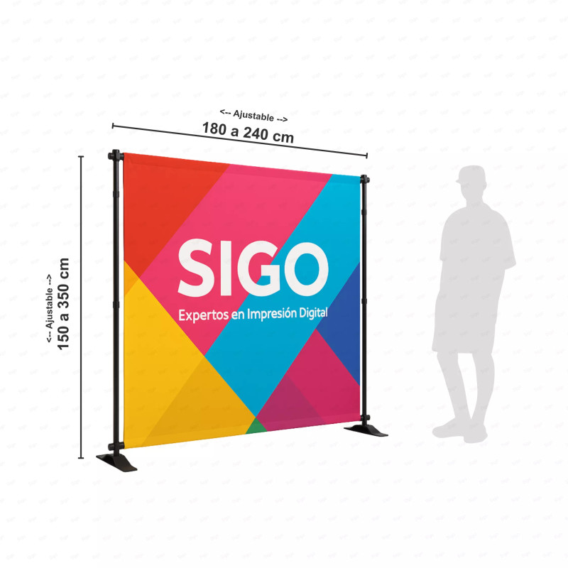 ‣ Pared Promocional Auto-Ajus... | SIGO