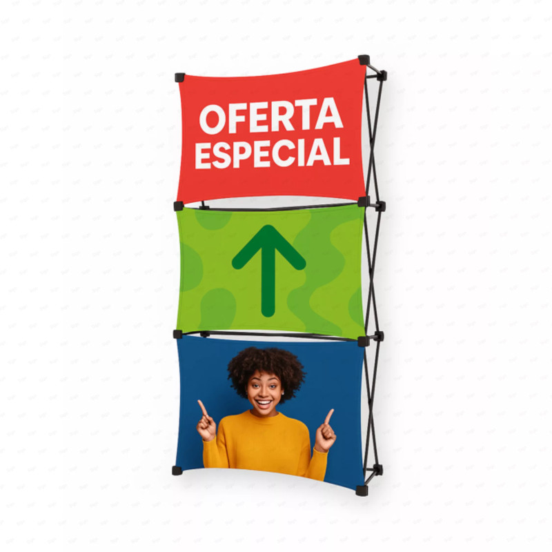 ‣ Pared Promocional Pop Up c/ Ojetes 77x223.5... | SIGO