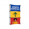 ‣ Pared Promocional Pop Up c/ Ojetes 77x223.5... | SIGO