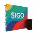 ‣ Pared Promocional Recta Ideal en Guatemala | SIGO