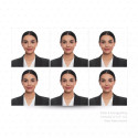 Fotografias Tamaño Pasaporte 2" x 2" Pulg | Visa Americana