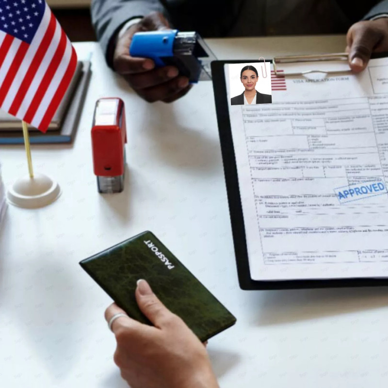 Fotografias Tamaño Pasaporte 2" x 2" Pulg | Visa Americana