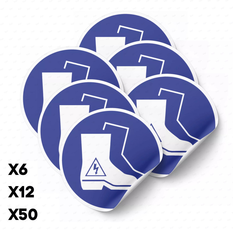 ‣ Uso obligatorio de botas aislantes | SIGO