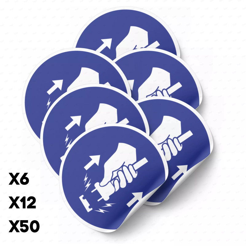 ‣ Calcomanía: Obligatorio Desconectar... | SIGO