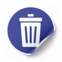 ‣ Calcomanía Depósito de Basura Gen. | SIGO