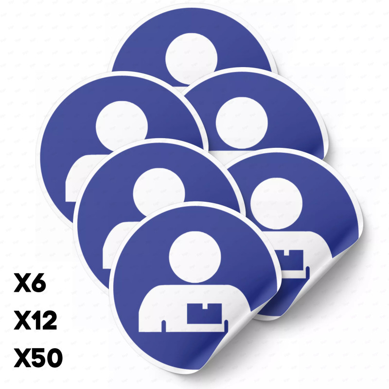 ‣ Calcomanía Uso Obligatorio Identificador... | SIGO