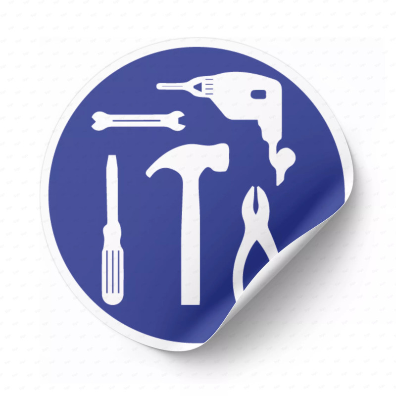 ‣ Calcomanía de Obligación: Herramienta en su Lugar | SIGO