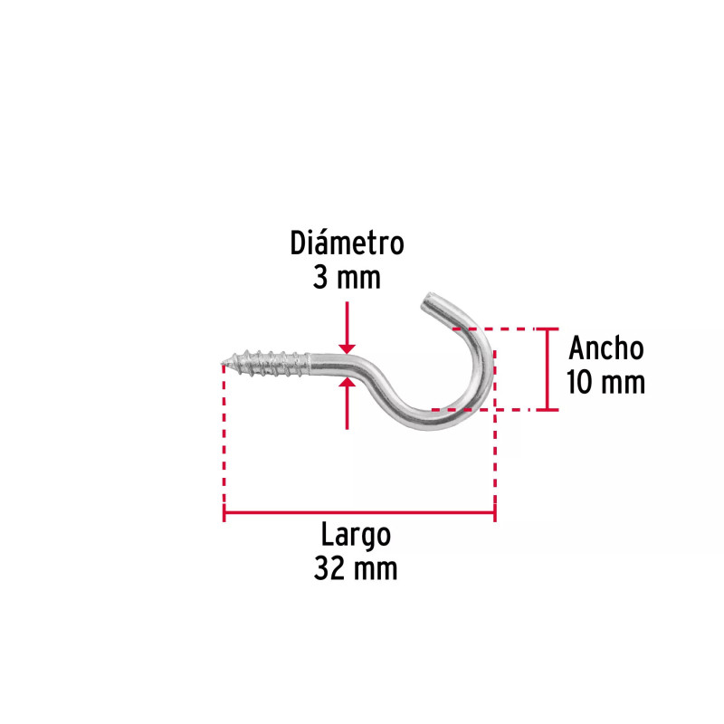‣ Blíster 12 armellas 17x40 | Fiero