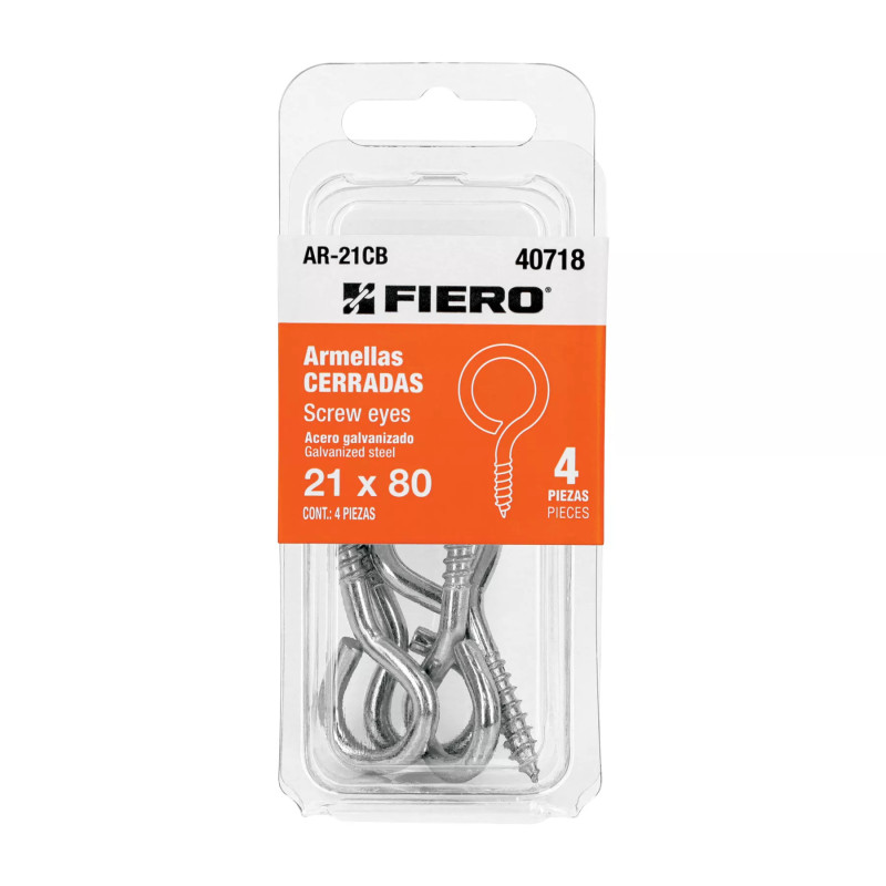 ‣ Blíster 4 armellas 21x80, FIERO | Fiero