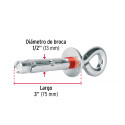 ‣ Perno Expansivo Ø 1/2" x 3" | Armella Cerrada Fiero